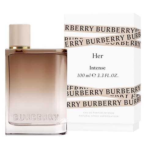 burberry her intense notes